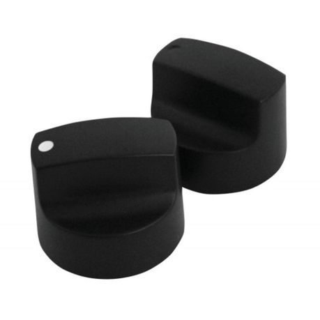 Alva - Universal BBQ Knob Set (Black)