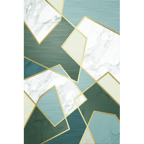 200cm by 150cm - Modern 3D Geometric Design Area 16 Rug Buy Online in Zimbabwe thedailysale.shop