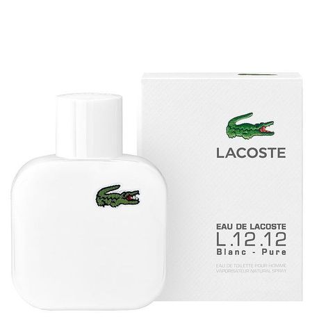 Lacoste Eau De Lacsote L12.12 Blanc Pure 50ml EDT Buy Online in Zimbabwe thedailysale.shop