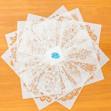 Load image into Gallery viewer, Aon-Art Large Mandala Reusable Stencils – 12 PACK (30cm X 30cm) – Laser Cut
