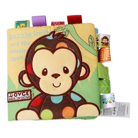 Nuovo Interactive Baby Fabric Book - Monkey Buy Online in Zimbabwe thedailysale.shop