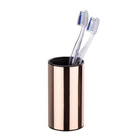 Wenko - Toothbrush Tumbler - Detroit Range Stainless Steel - Copper Buy Online in Zimbabwe thedailysale.shop