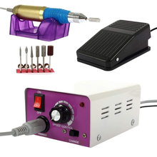 Load image into Gallery viewer, Electric Nail Drill Manicure And Pedicure Set With Foot Pedal -MM-25000
