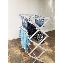 Load image into Gallery viewer, Deluxe Aluminium Foldable Clothes Horse Drying Rack
