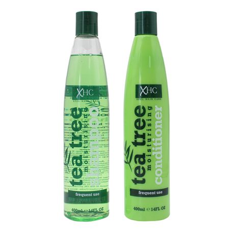 Xpel Moisturising Tea Tree Shampoo & Conditioner Pack - 400ml Buy Online in Zimbabwe thedailysale.shop