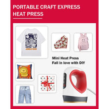 Load image into Gallery viewer, Heat Press Mini (10,5cm high x 8.3cm wide)
