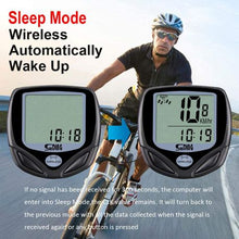 Load image into Gallery viewer, Bike Computer Bicycle Speedometer Wireless Waterproof
