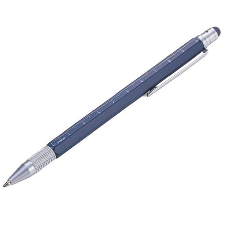 TROIKA Multitasking Ballpoint Pen CONSTRUCTION SLIM - Blue Buy Online in Zimbabwe thedailysale.shop