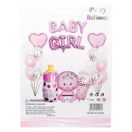 Its A Girl Balloon Set Buy Online in Zimbabwe thedailysale.shop