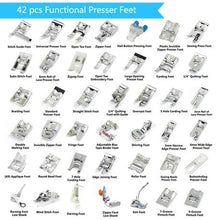 Load image into Gallery viewer, Sewing 42Pc Sewing Machine Accessory Foot Set
