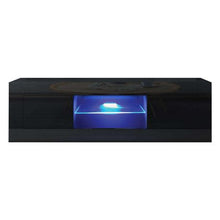 Load image into Gallery viewer, Modern minimalist high-gloss touch TV STAND with RPG LED light -JMY-Y- 09
