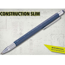 Load image into Gallery viewer, TROIKA Multitasking Ballpoint Pen CONSTRUCTION SLIM - Blue
