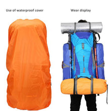 Load image into Gallery viewer, 75 Litre Outdoor Camping Backpack - Blue
