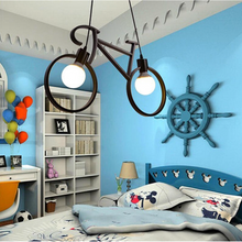 Load image into Gallery viewer, Vintage Metal Bicycle Pendant Light
