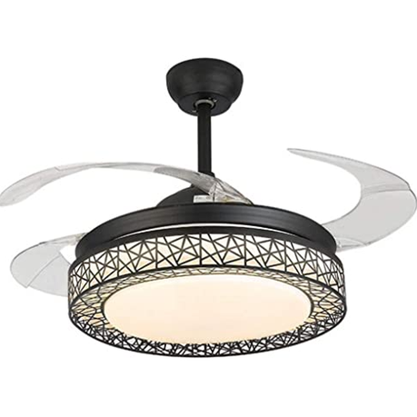 Bird-Nest Style Ceiling Fan With Retractable Blades And Remote Buy Online in Zimbabwe thedailysale.shop