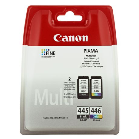 Canon PG-445/446 Original MULTIPACK Ink cartridge Buy Online in Zimbabwe thedailysale.shop