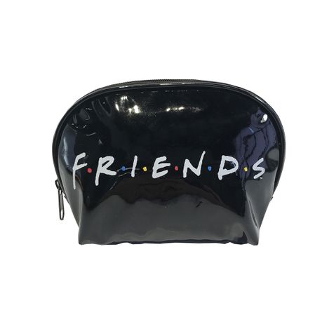 Friends Black Shiny PU Bag