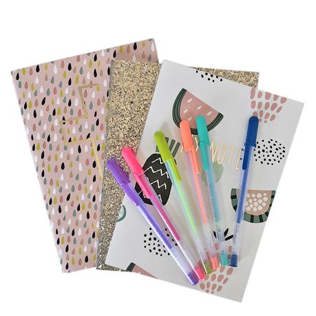 SOKHO Christian Inspired Teens/Girls A5 3Pk Notebooks and 6Pack Gel Pens Buy Online in Zimbabwe thedailysale.shop