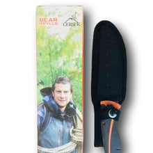 Load image into Gallery viewer, Blade Bear Grylls Stainless Steel Knife full-tang | Gift
