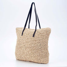 Load image into Gallery viewer, Brad Scott The Monte Carlo Woven Bag - Cream
