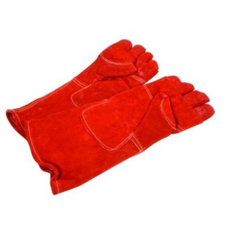 Matsafe - Welders Heat Glove / Braai Glove (Red) - 200mm (Large)