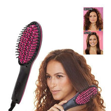 Load image into Gallery viewer, TG Simply Straight Ceramic Hair Straightening Brush
