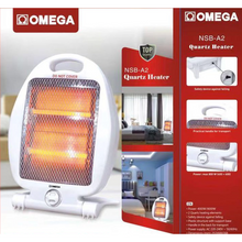 Load image into Gallery viewer, Omega 2 bar Quartz Free Standing Heater 800W, Tip-over switch, NSB-A2
