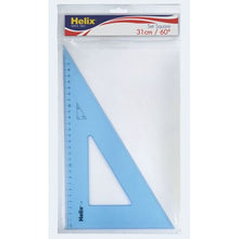 Load image into Gallery viewer, Helix Set Square 31cm/60 Degree
