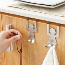 Load image into Gallery viewer, Door Hooks - 2 x Stainless Steel
