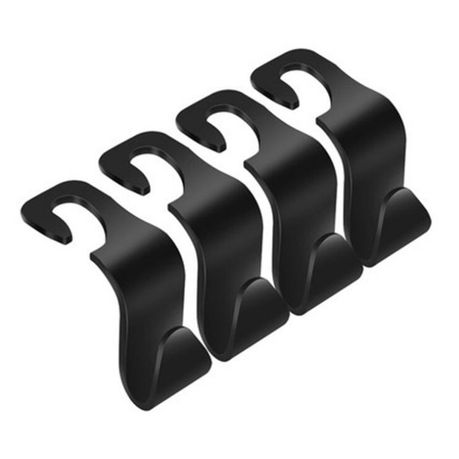 Killerdeals Car Seat Headrest Hooks - Black - 4 Piece Set Buy Online in Zimbabwe thedailysale.shop