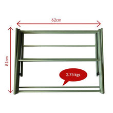 Load image into Gallery viewer, Deluxe Aluminium Foldable Clothes Horse Drying Rack
