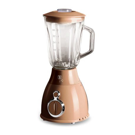 Berlinger Haus 600w Table Blender with 1.5L Glass Jar - Rose Gold Buy Online in Zimbabwe thedailysale.shop