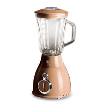 Load image into Gallery viewer, Berlinger Haus 600w Table Blender with 1.5L Glass Jar - Rose Gold
