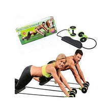 Load image into Gallery viewer, Revoflex Xtreme Abdominal AB Wheel &amp; Pilates Bar-Resistance Set
