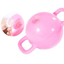 Load image into Gallery viewer, Adjustable Double Handles Water Weight Kettlebell for Yoga Fitness-Pink
