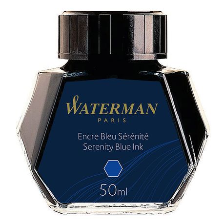 Waterman Ink Bottle 50ml - Blue Buy Online in Zimbabwe thedailysale.shop