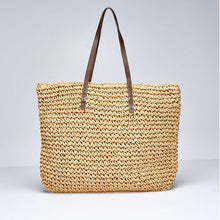 Load image into Gallery viewer, Brad Scott The Monte Carlo Woven Bag - Cream
