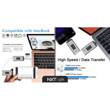 Load image into Gallery viewer, NXTech 64GB 4-in-1 OTG Multifunction USB Flash Drive Type-C/iPhone/Micro
