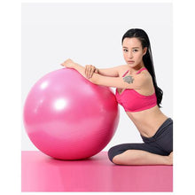 Load image into Gallery viewer, Yoga Ball - Exercise Ball with Pump - Pink
