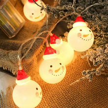 Load image into Gallery viewer, Snowman LED String Lights
