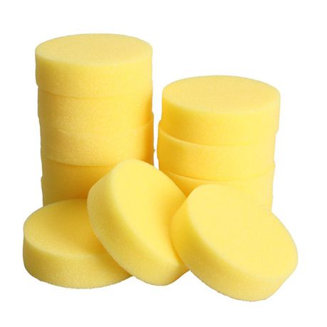 Car Care Wax Polish Sponge - 12 Pack Buy Online in Zimbabwe thedailysale.shop