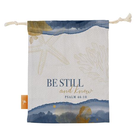 Small Drawstring Bag - Be Still And Know Buy Online in Zimbabwe thedailysale.shop