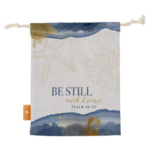 Load image into Gallery viewer, Small Drawstring Bag - Be Still And Know
