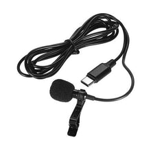 Load image into Gallery viewer, xTek 1.5m Mini Lavalier Microphone for Type-C
