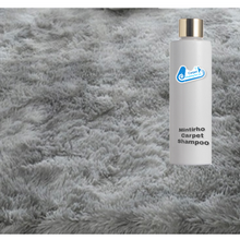 Load image into Gallery viewer, Mintirho Grey Fluffy Carpet with Mintirho Carpet Shampoo Bottle
