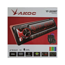 Load image into Gallery viewer, Akoc Car Mp3 Player with Bluetooth YF2020BT
