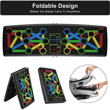 Load image into Gallery viewer, Folding 14 in 1 Push Up Board 183216
