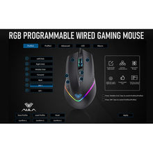 Load image into Gallery viewer, Ultimate Gaming Mouse With Side Buttons-RGB Backlit- DPI Adjustable-F805
