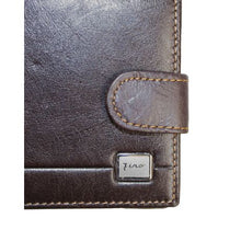 Load image into Gallery viewer, Fino Genuine Leather Bifold Wallet with Gift Box - D.brown
