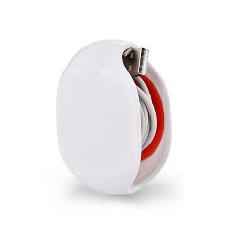 Data Cable and Earphones Storage Box (White) Buy Online in Zimbabwe thedailysale.shop